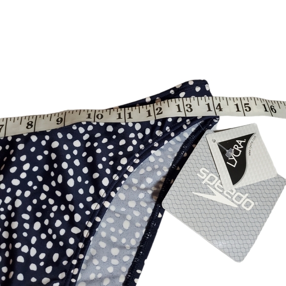 NEW SPEEDO swim bottoms, polka dot M - Picture 4 of 7